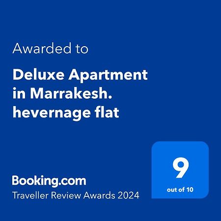 Deluxe Apartment In Marrakesh. Hevernage Flat المظهر الخارجي الصورة